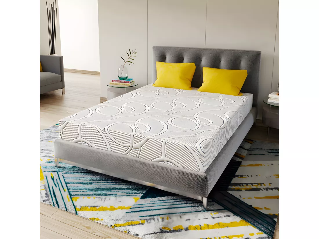 OLYMPE LITERIE | Matelas POSEIDON 90x190 cm | Mousse avec mémoire de forme