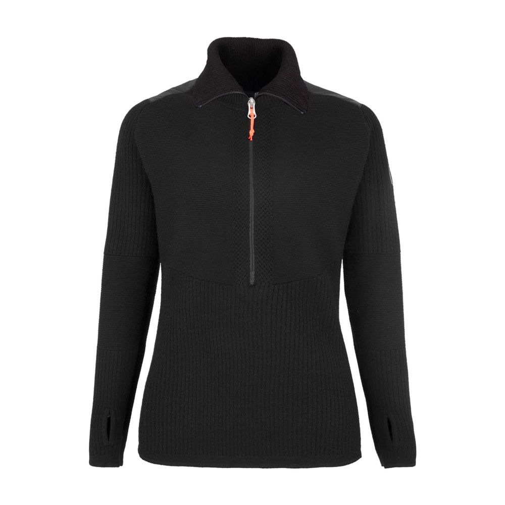 Salewa SELLA ALPINE MERINO - Pull Femme black out