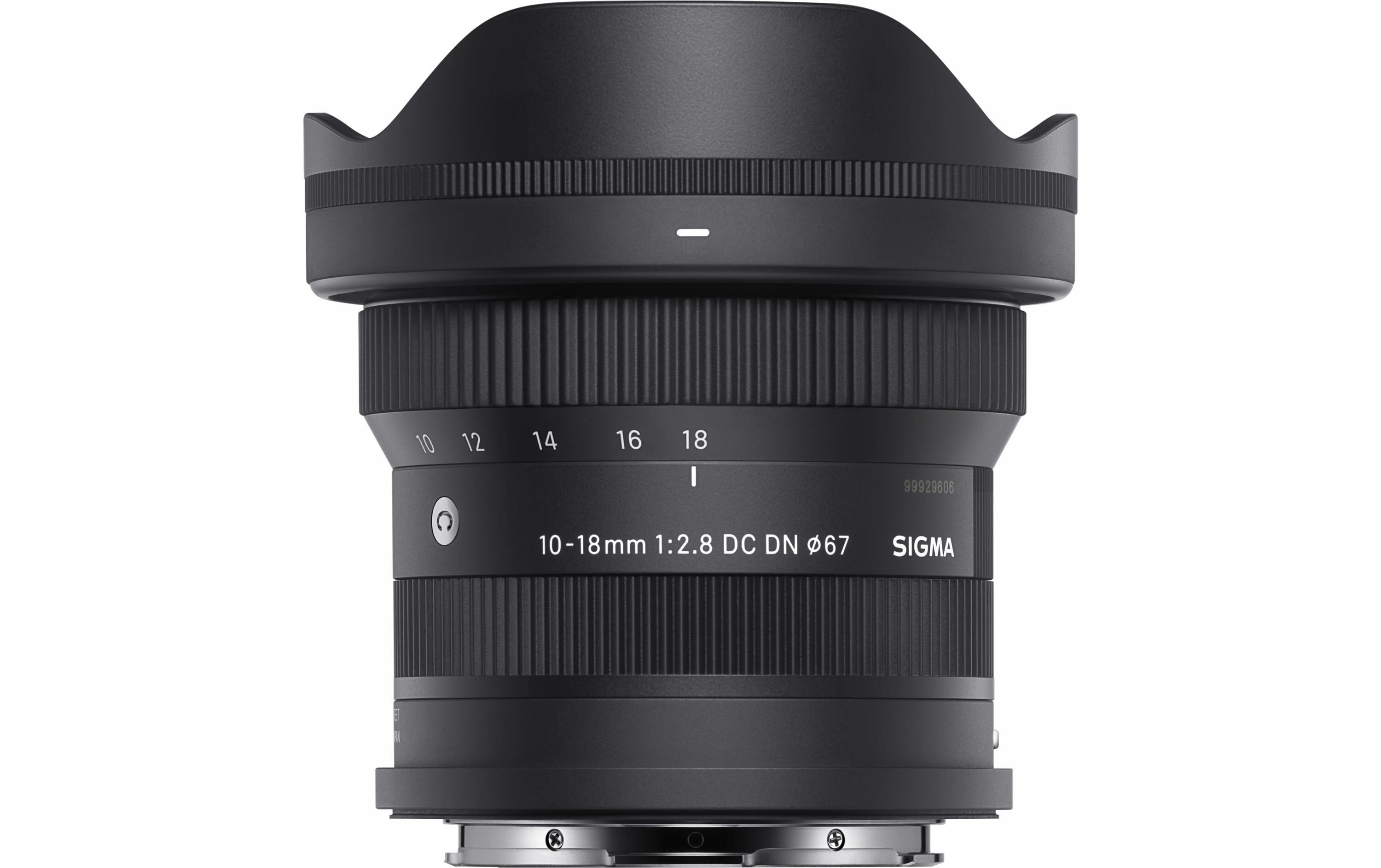 Zoomobjektiv 10-18 mm F2.8 DC DN C Sony E-Mount<br>Ultra-Weitwinkel-Zoom für APS-C Kameras