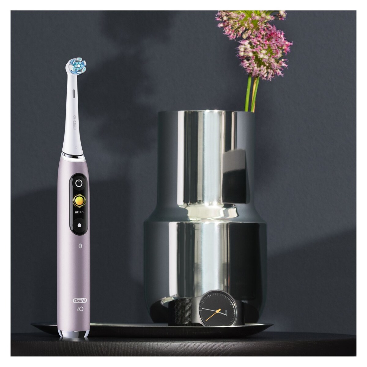 Oral-B iO Series 9N Elektrische Zahnbürste, Rose/Quartz