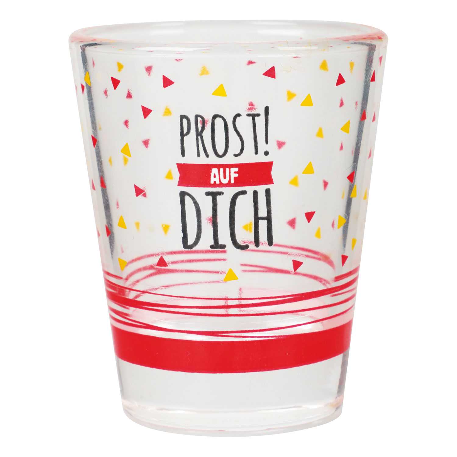 Schnapsglas mit Sprüchen