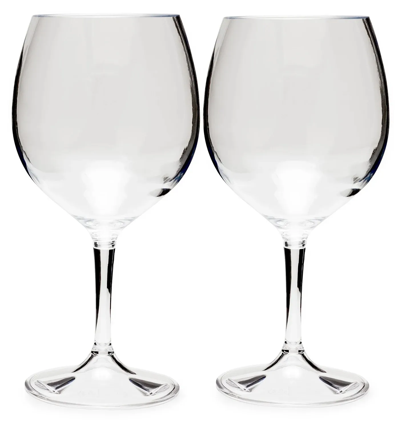 GSI Outdoors Nesting Red Wine Glass Set NoColour