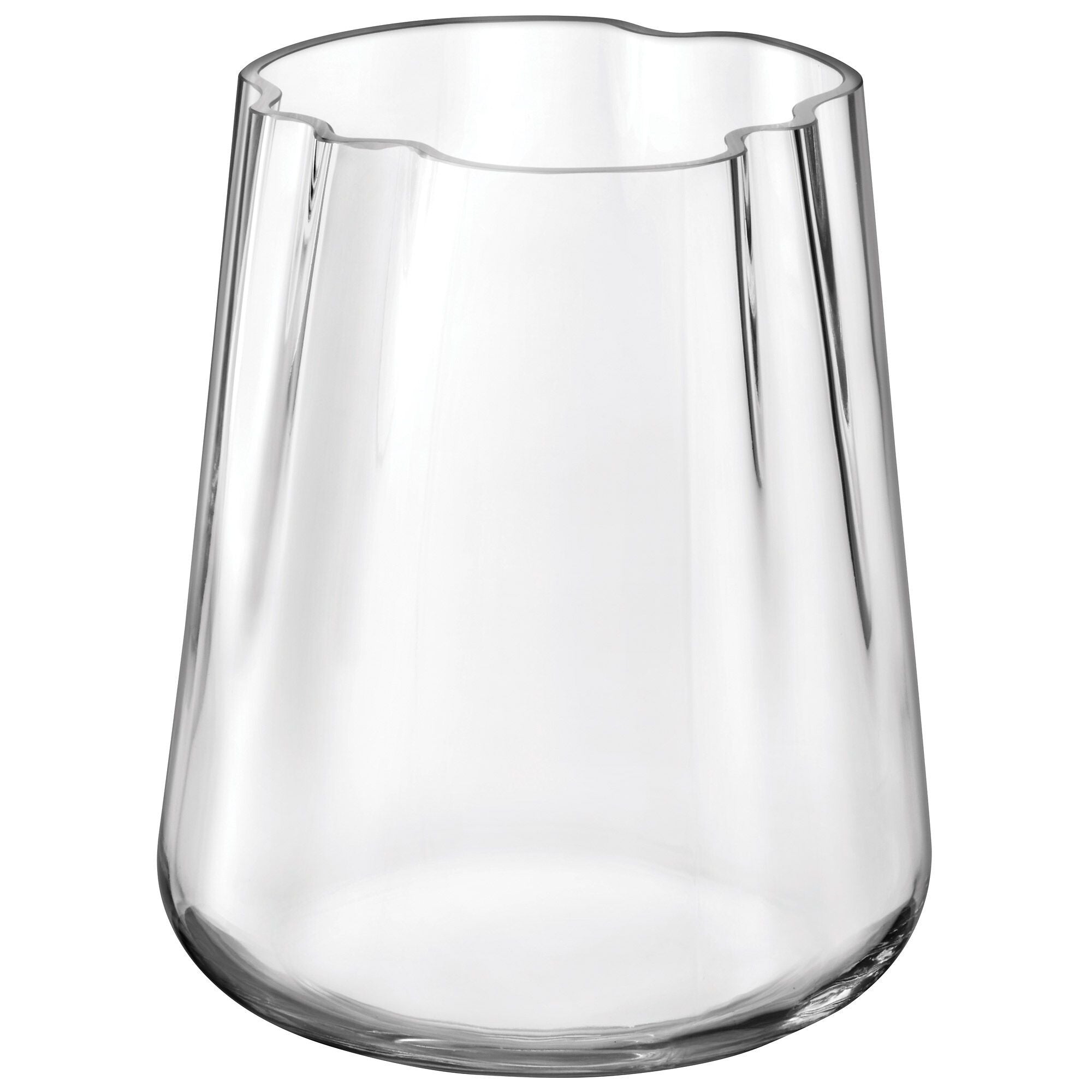 Lagoon Vase H24cm klar - Transparent / H: 35.0 cm