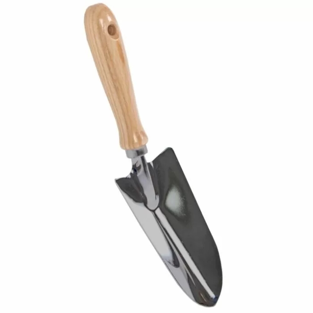 Talentools Verplantschepje Breed met Houten Steel