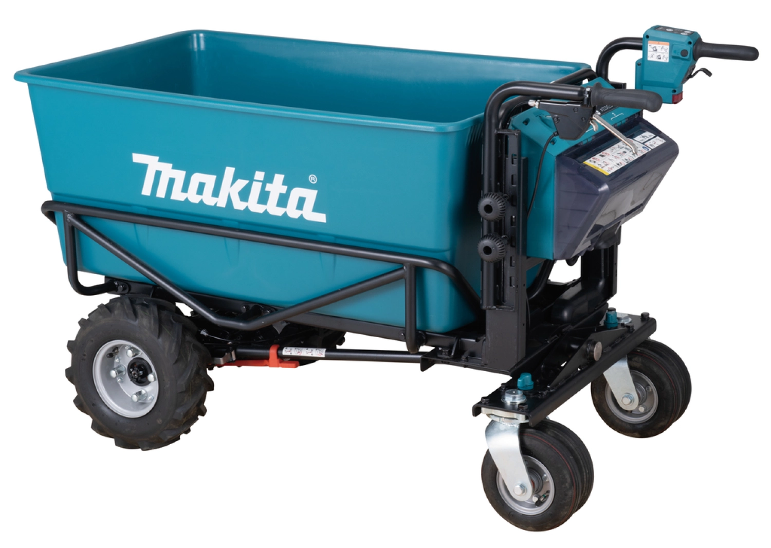 Makita DCU605Z LXT 2x18 V Accu Kruiwagen met laadbak - 300kg