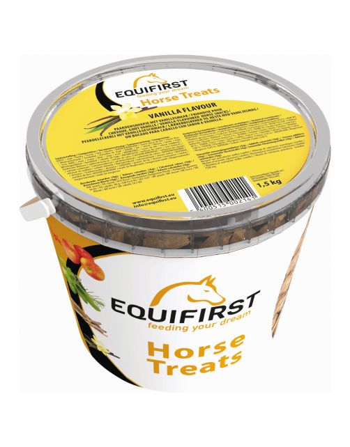 Equifirst Horse Treats Vanilla - Paardensnack - Vanille 1.5 kg
