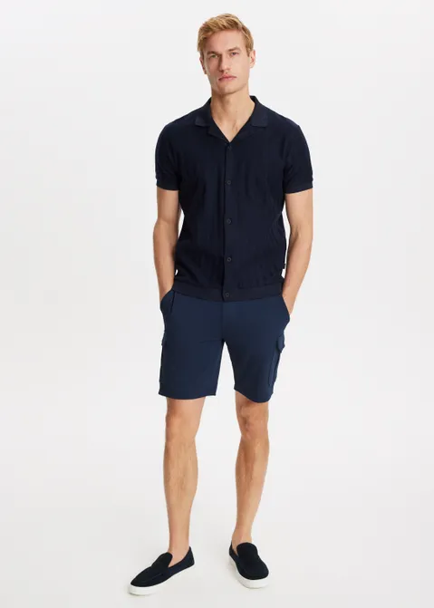 Cargo korte broek blauw (BLW.D)