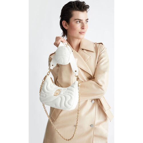 Liu Jo - Bandolera acolchada Blanco