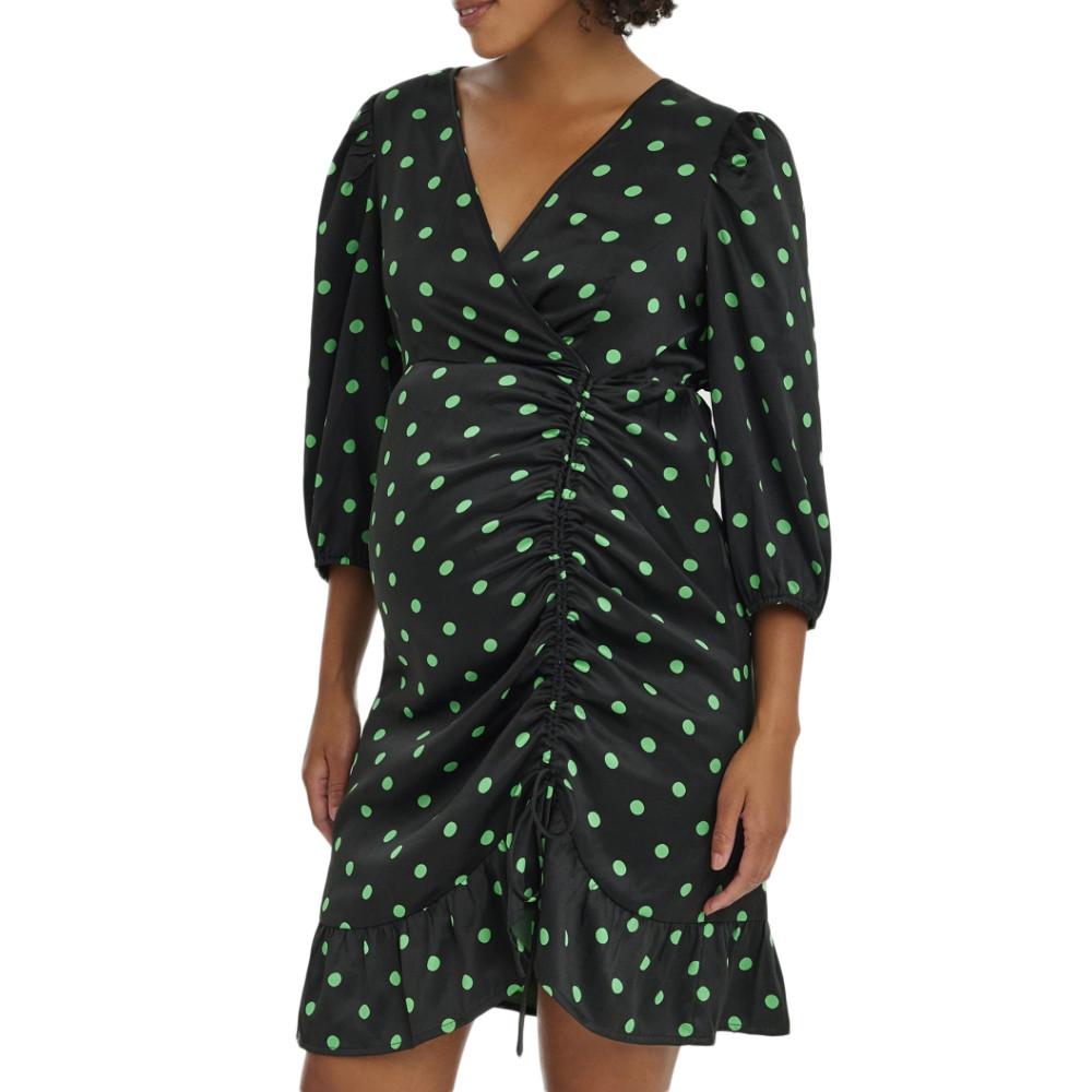 Vero Moda Maternity Robe Noir/Vert Femme Vero Moda Marternity Messi