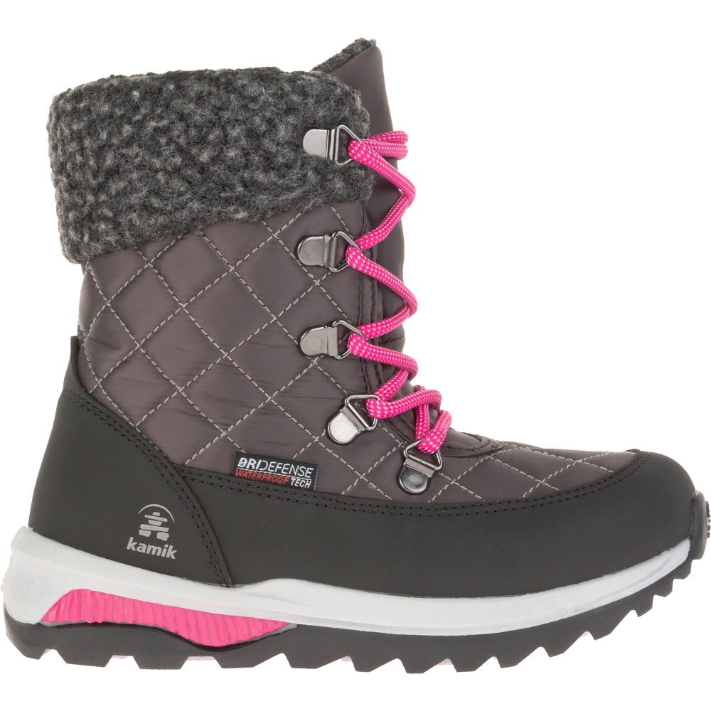 Kamik Gemini Winterschuhe Kinder charcoal fuchsia