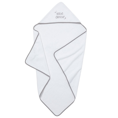 Cape de bain bébé d'amour - BABYCALIN
