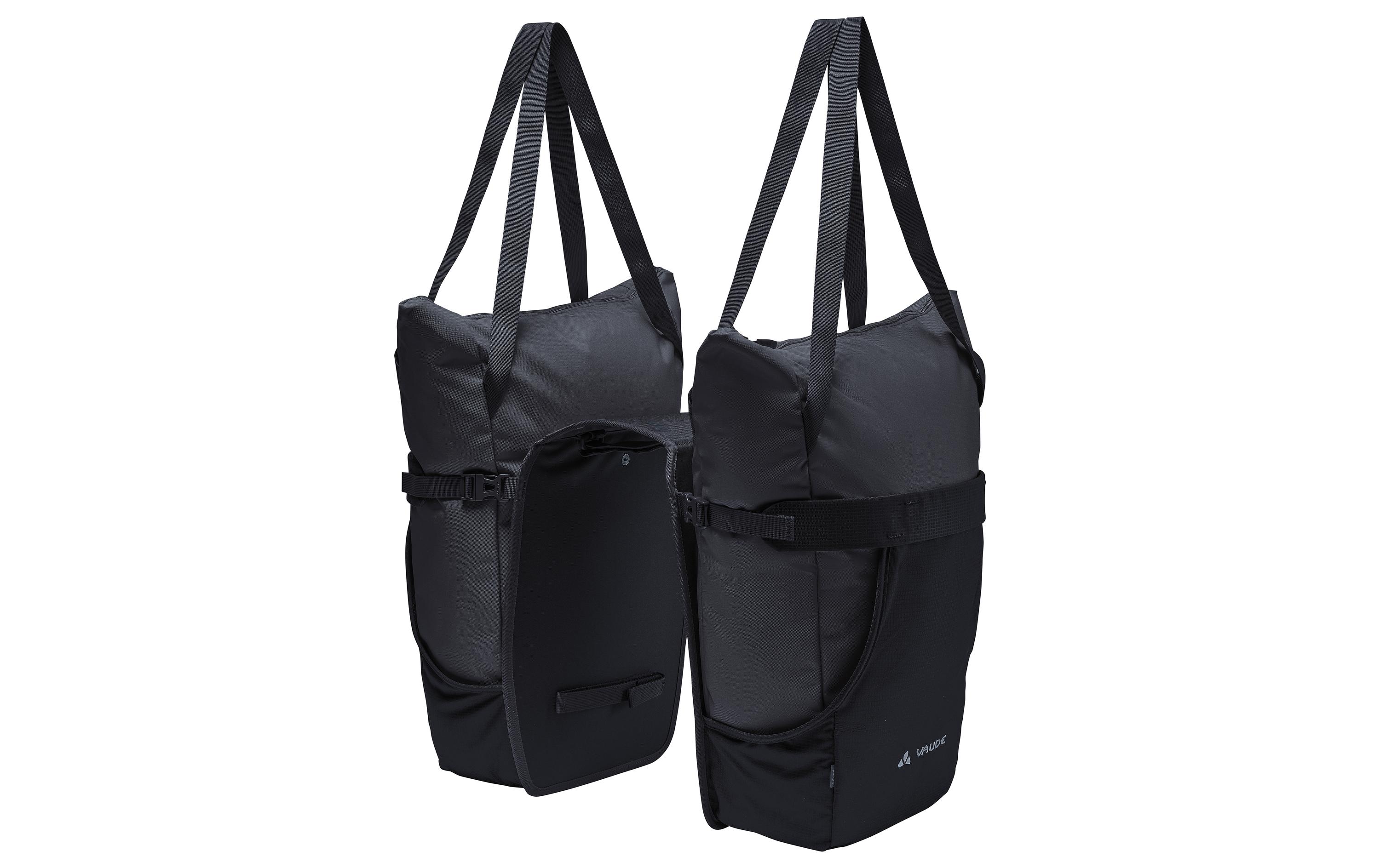Gepäckträgertasche TwinShopper BlackDoppel-Fahrradtasche