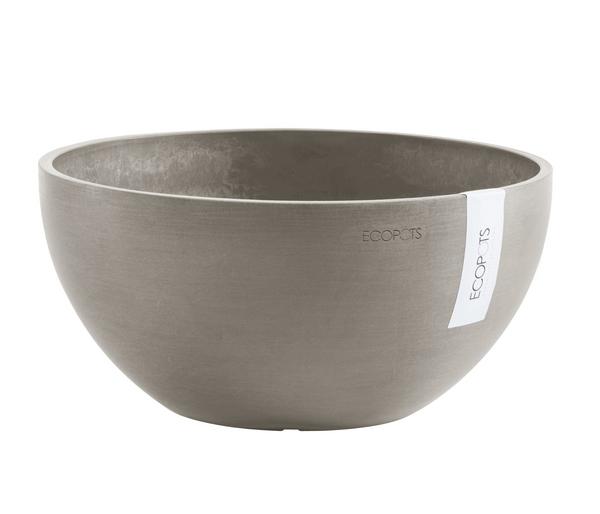 Ecopots Kunststoff-Topf Brussels, rund