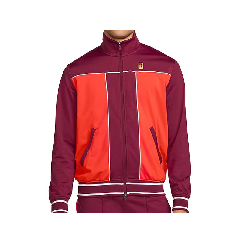Veste Nike Court Heritage Jacket rouge