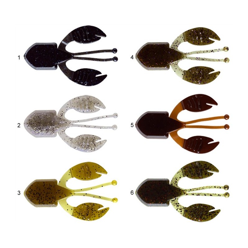 Leurre Souple Illex Cosmo Craw 76Mm - Par 8