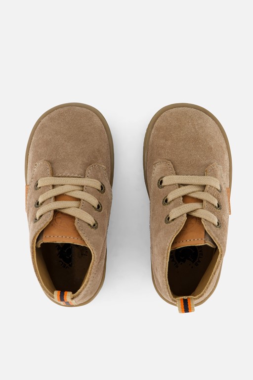 Develab Babyschoenen taupe Suede