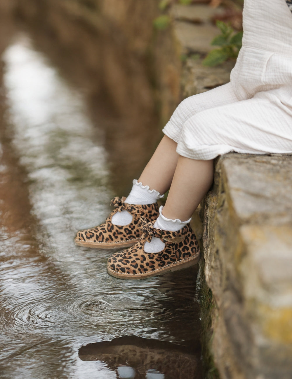 T-bar Bow - Leopard