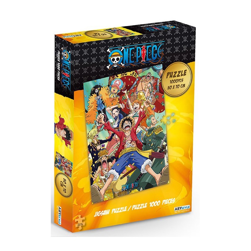 Puzzle 1000 pièces One Piece - Équipage de Luffy