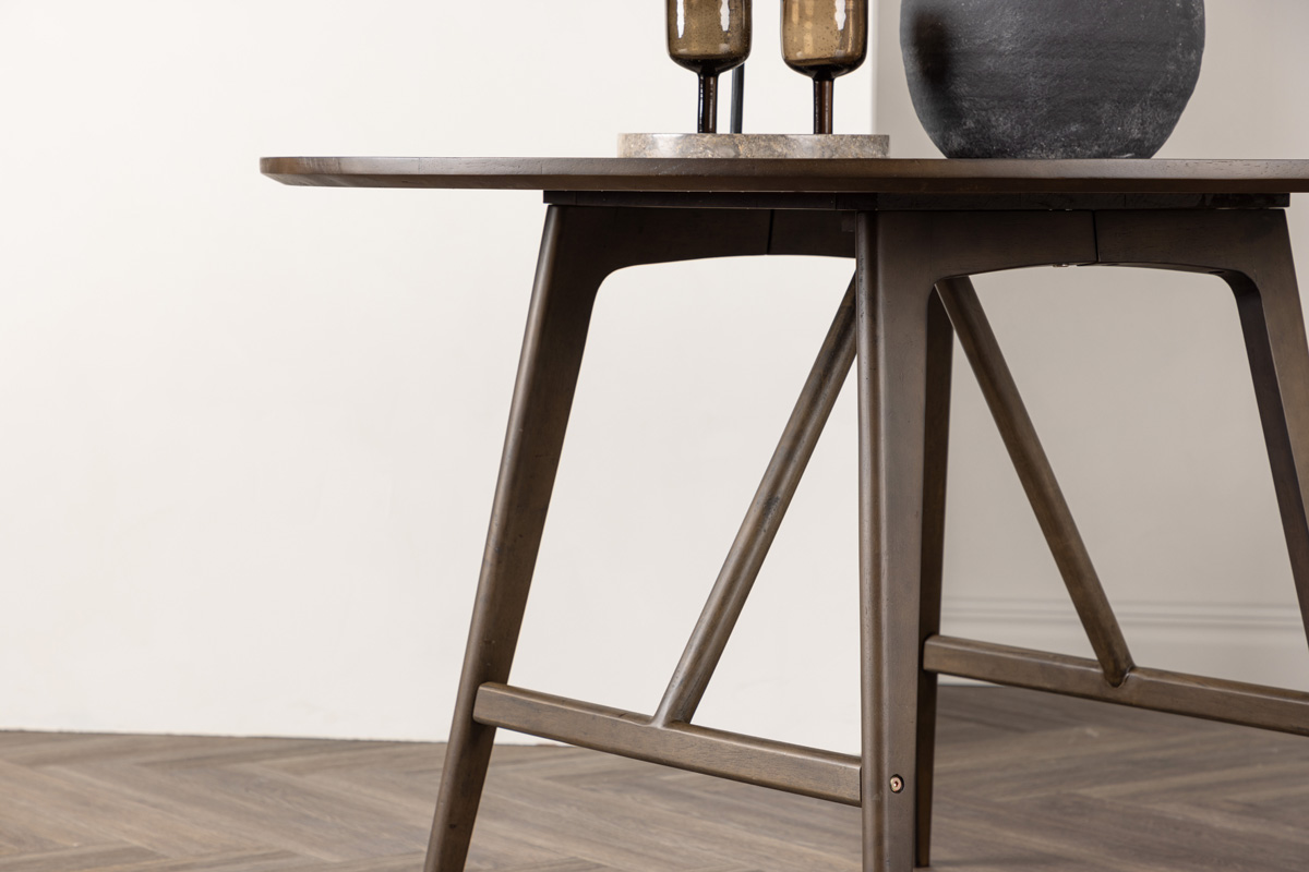 Eettafel Esra hout Donkerbruin