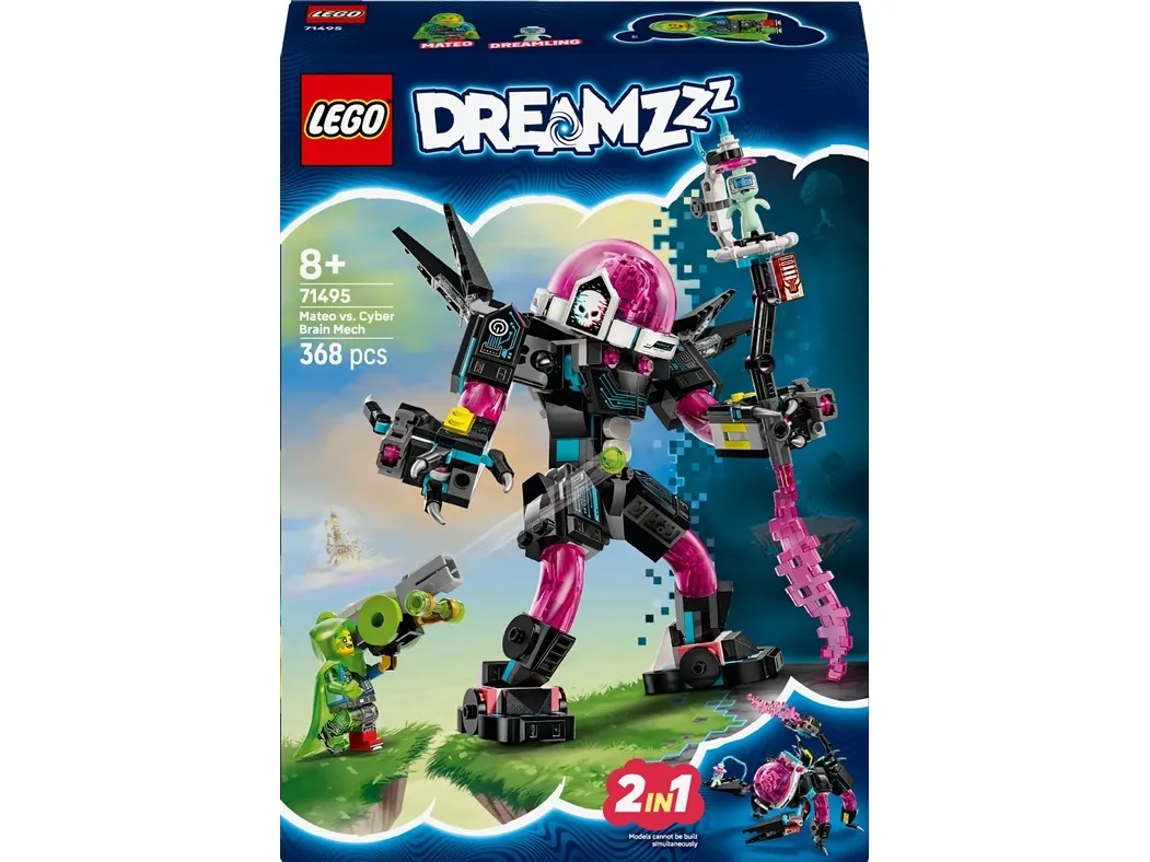 LEGO DREAMZzz 71495 Mateo mod cyberhjerne-mech