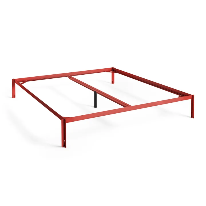 HAY - Connect Bett, 180 x 200 cm, maroon red