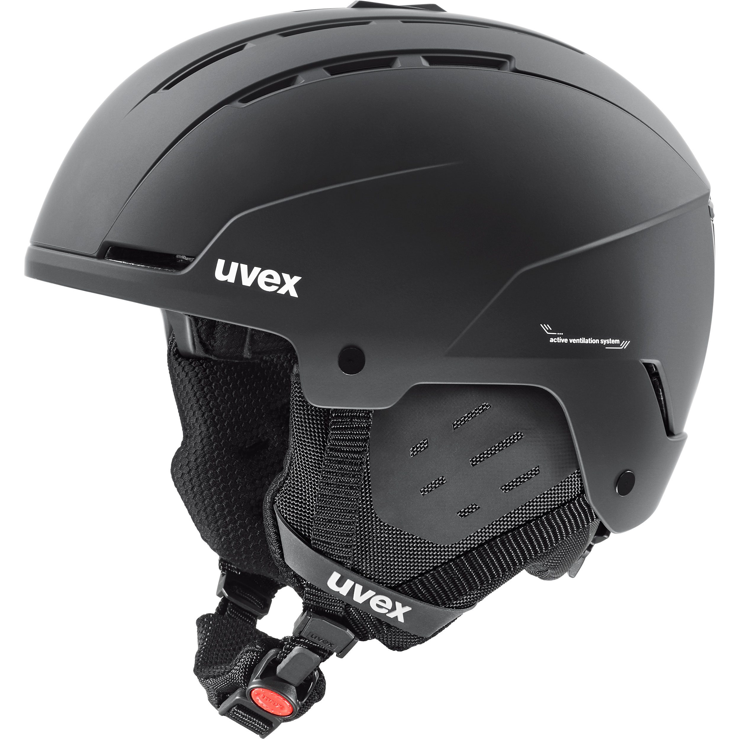 Uvex Stance Skihelm mattschwarz