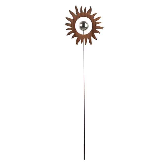 Pflanzenstecker - Sonne - ca. 28 x 6,5 x 115 cm