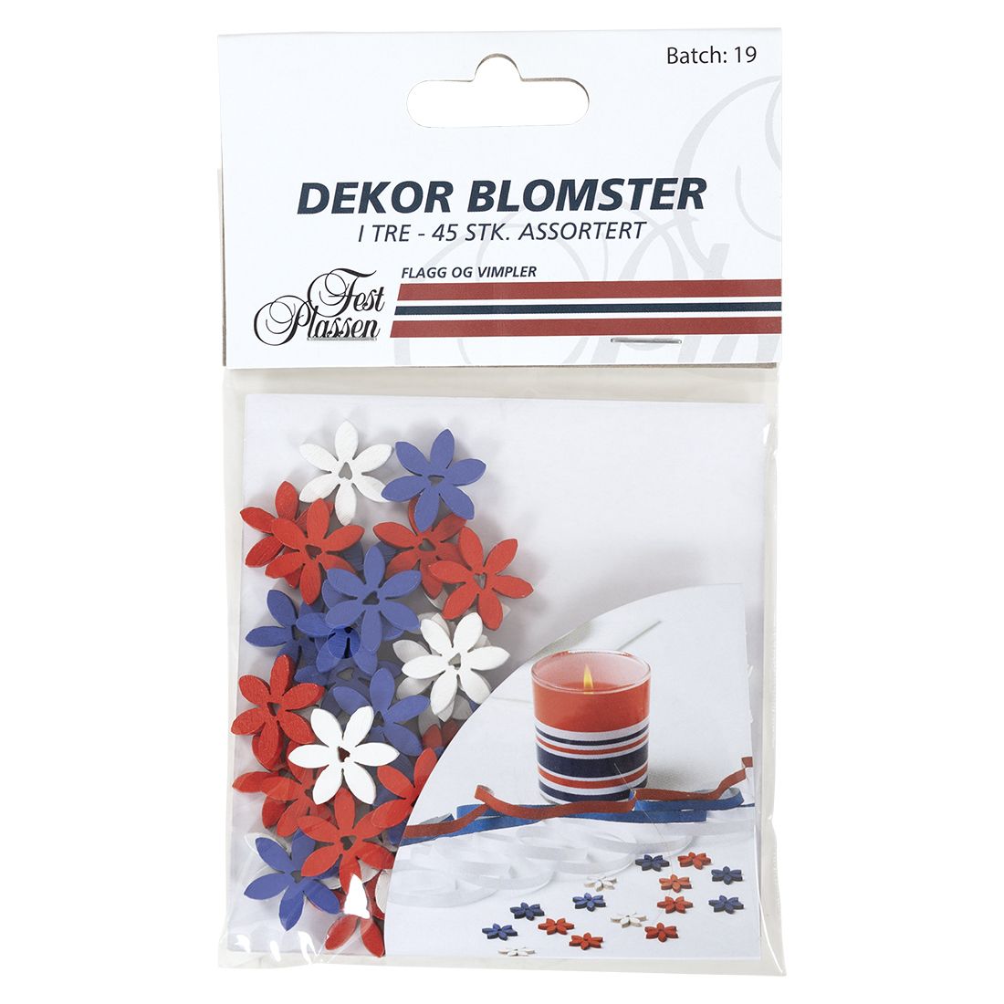17.Mai dekorblomster i tre
