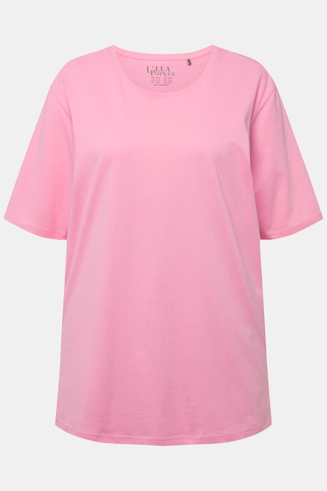 T-Shirt, Rundhalsausschnitt, Relaxed, Halbarm
