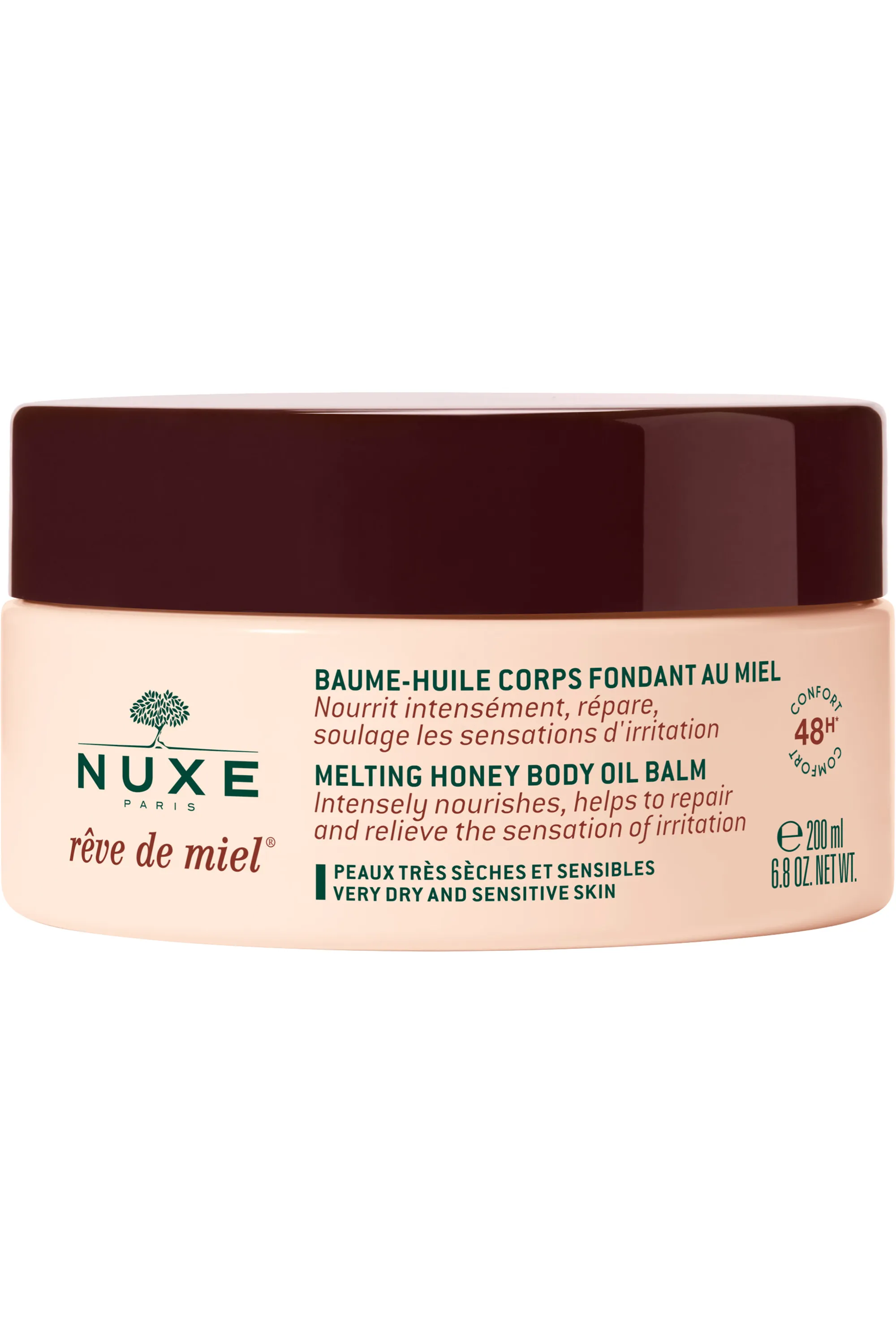 Nuxe Baume-Huile corps Fondant Rêve de Miel®-200 ml
