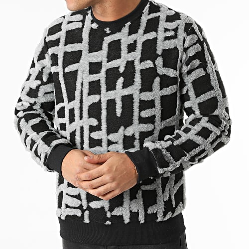 Sweat Crewneck UY748 Noir Gris