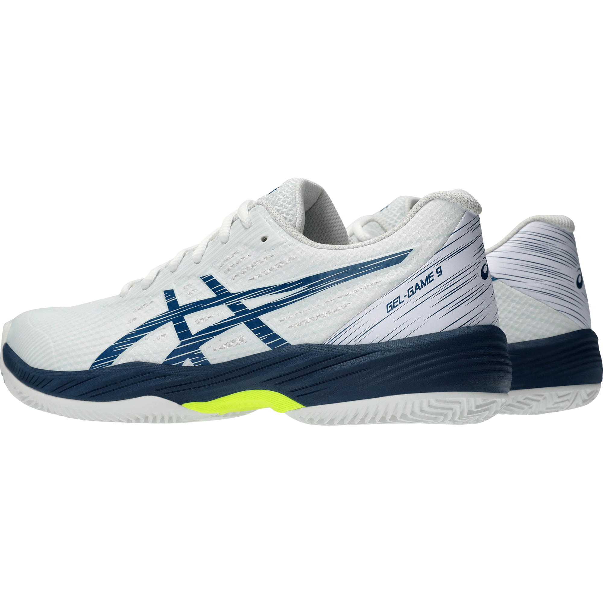 ASICS Gel-Game 9 CLAY/OC Tennisschuhe Herren weiß