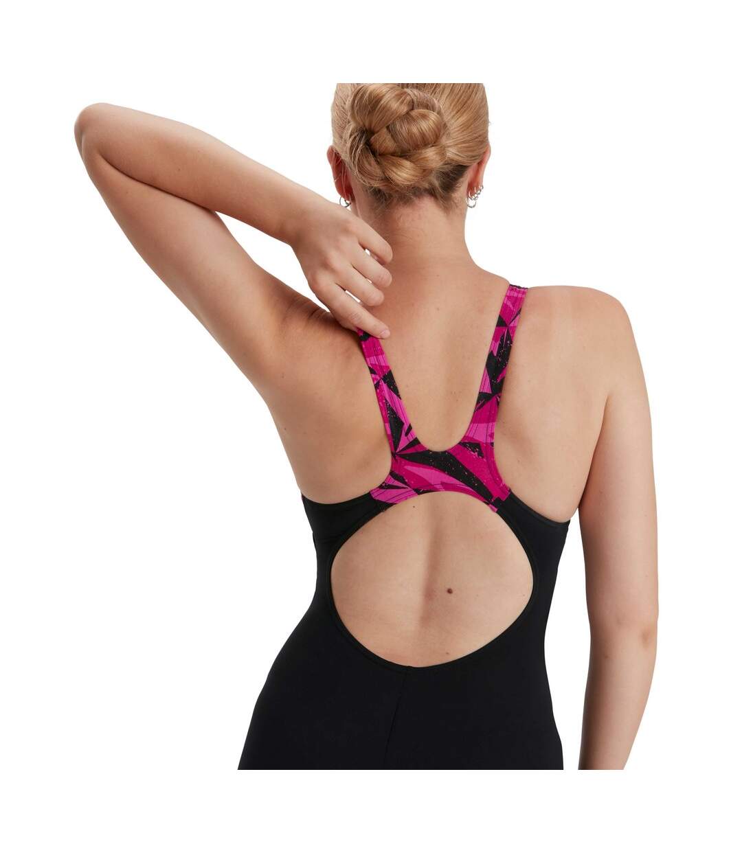 Speedo - Maillot de bain shorty HYPERBOOM - Femme (Noir / Rose) - UTRD2527