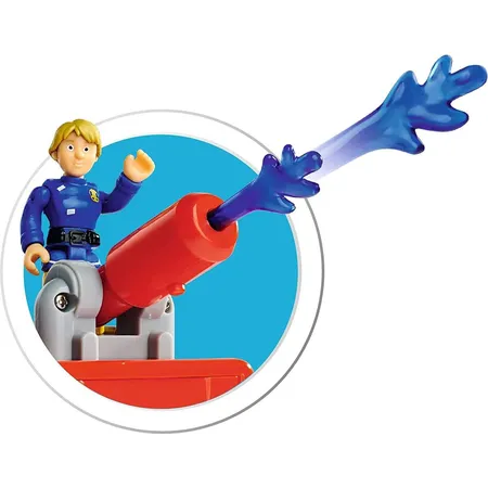 Simba Feuerwehrmann Sam Feuerwehrauto Venus 2.0 mit Figur und Funktionen