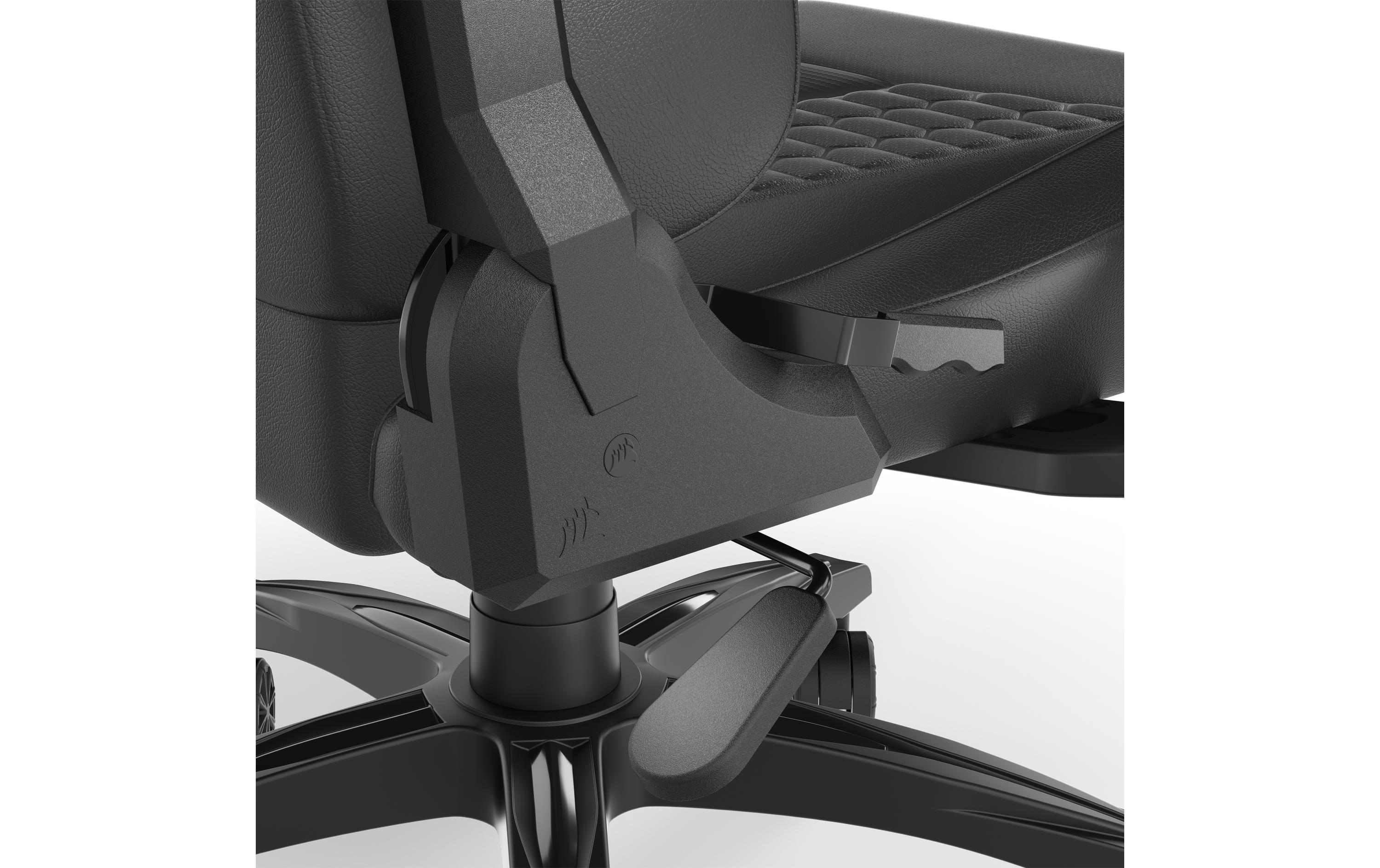 Gaming-Stuhl T100 Relaxed Kunstleder Schwarz<br>Gaming-Computerstuhl mit 120 kg Belastbarkeit