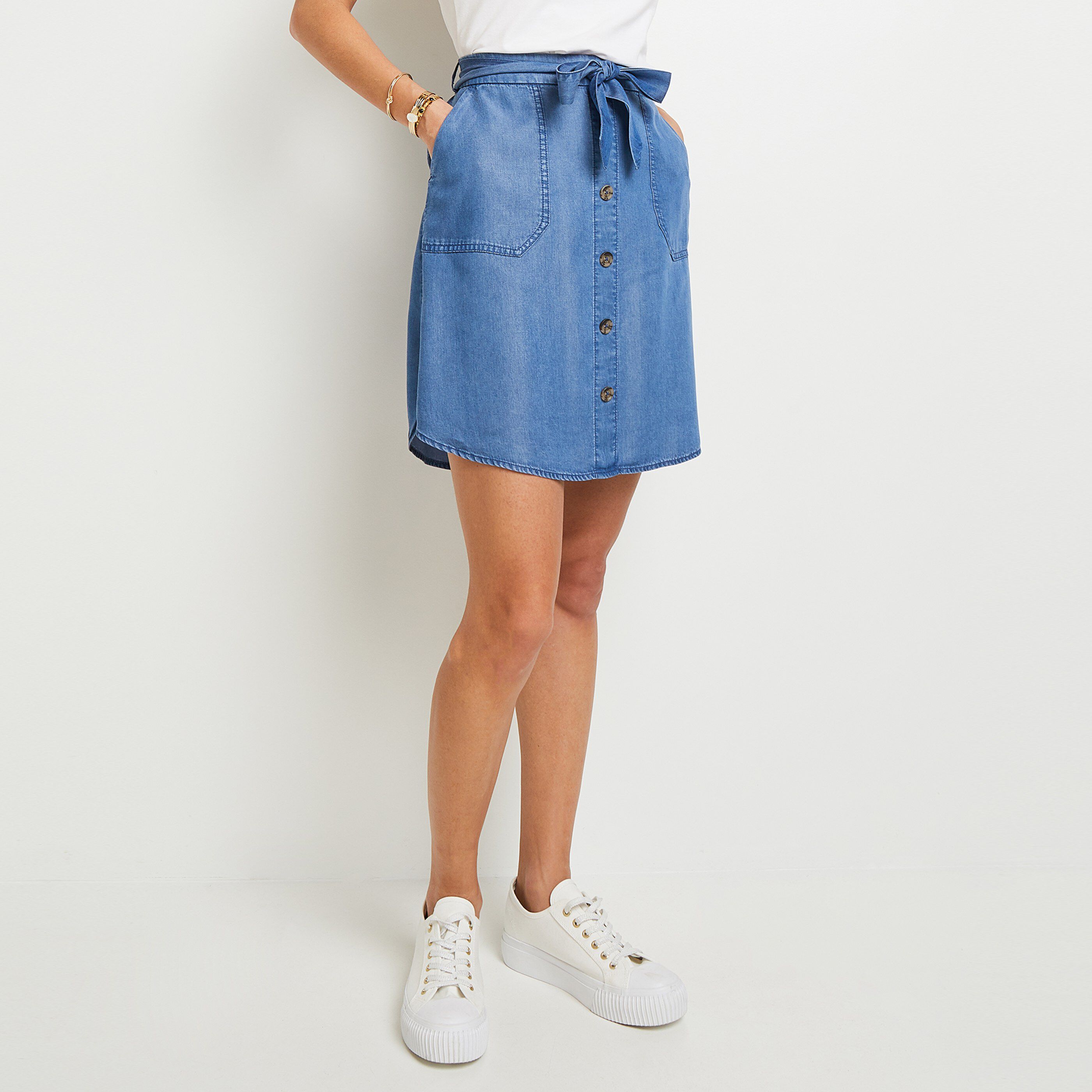 Jupe fluide femme - STONE