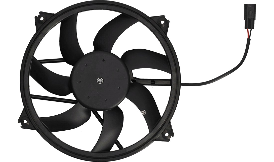 Ventilator, motorkøling