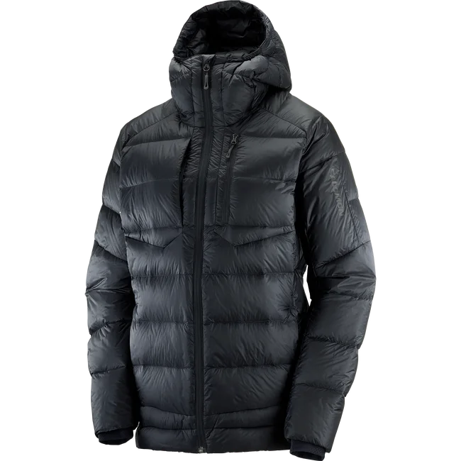 ELIXIR ULTRA DOWN  Daunenjacke mit Kapuze Damen DEEPBLACK