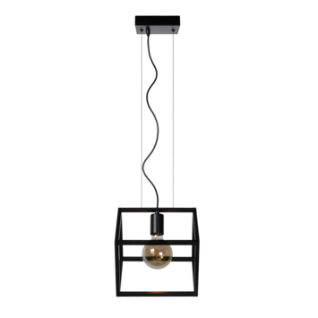 Lucide hanglamp Fabian zwart 20x25 cm (lxb)