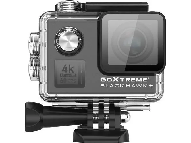 Easypix GoXtreme BlackHawk  4K - Action-kamera - 4K / 60 fps - 12.0 MP - Wireless LAN - undervands op til 60 m