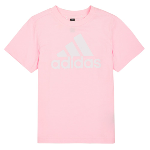 Adidas Sportswear - LK BL CO TEE - Rose / Blanc