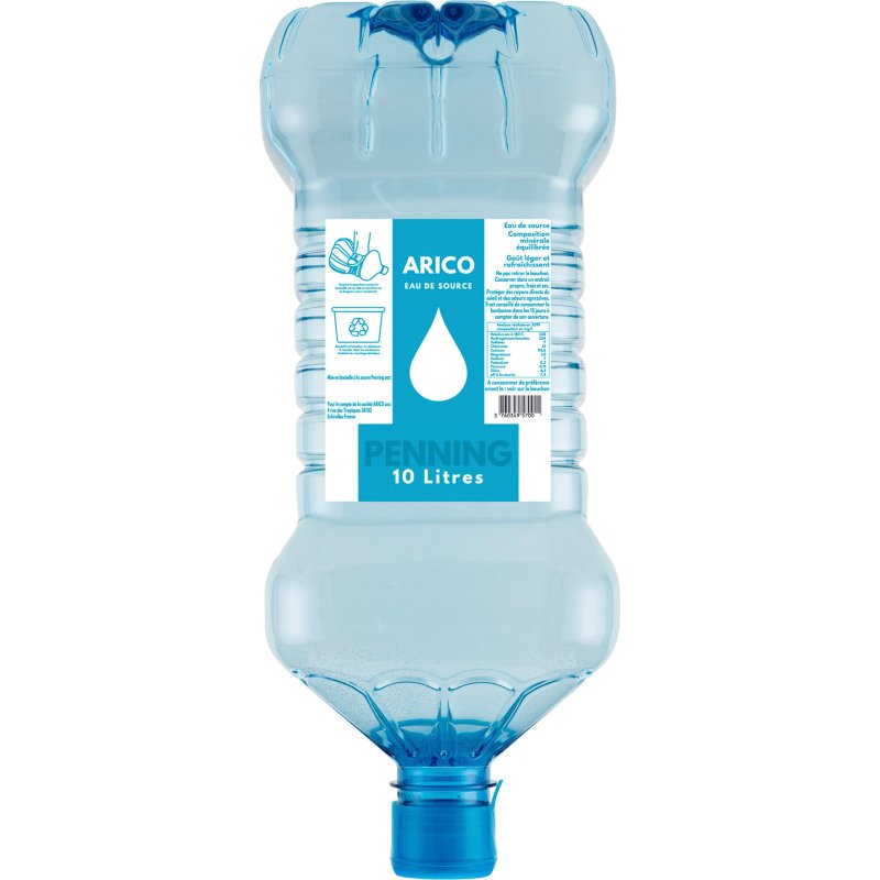 Bonbonne d’eau de source Arico 10 L