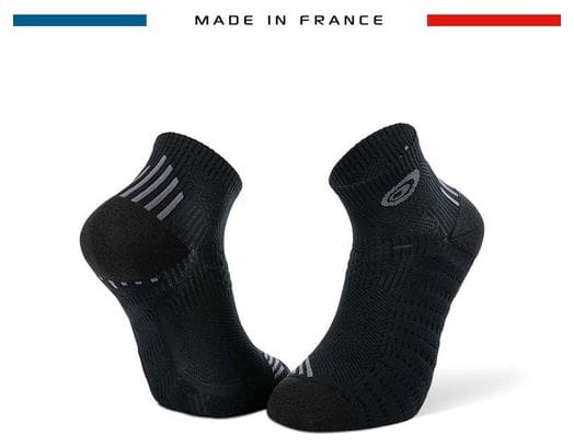 Paire de Chaussettes BV Sport Run Elite Noir / Gris