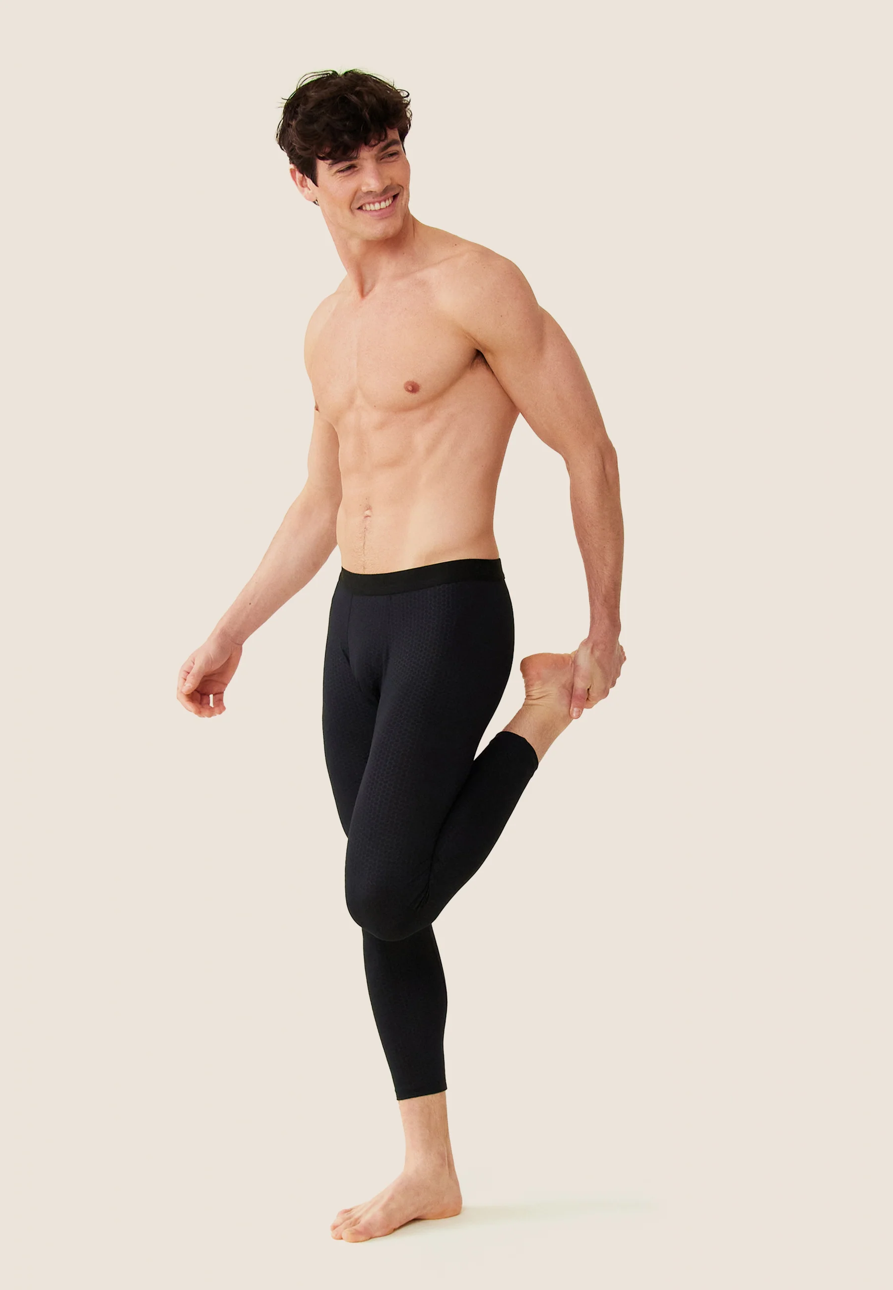 Legging en polyamide-Toby Training Legging Noir
