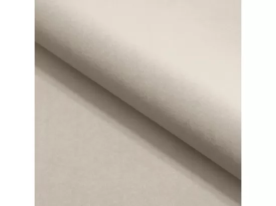 CANAPÉ PANORAMIQUE Deia U Tissu Velours, Beige