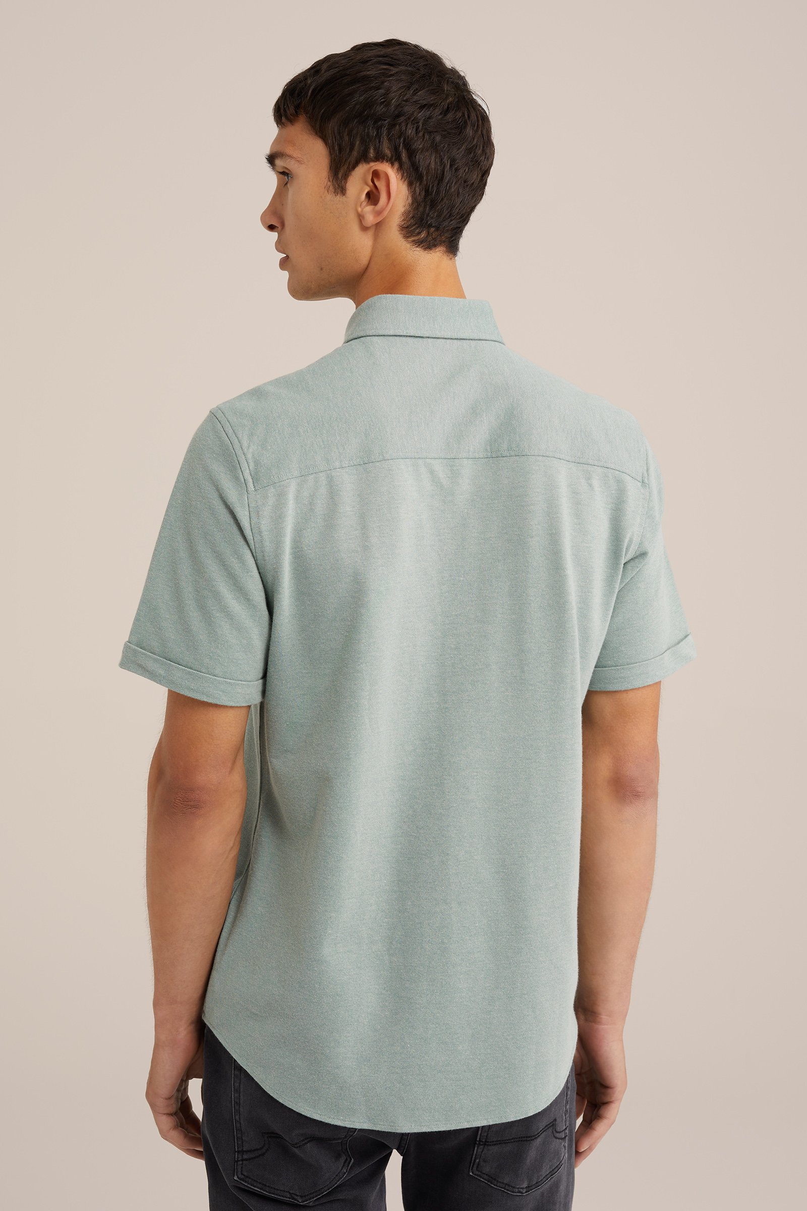 tall fit overhemd WE Fashion Lichtgroen