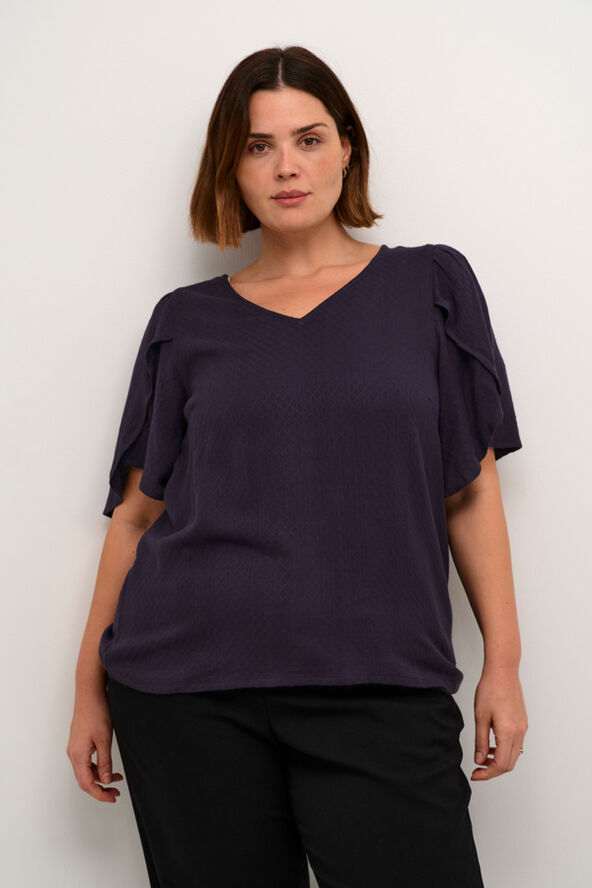 Kaffe Curve KCmirana Blouse Dawn purple
