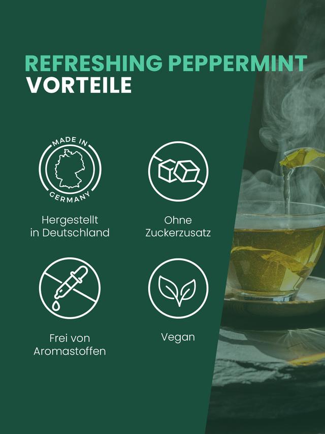 Kräutertee Pfefferminze, lose, 100 g