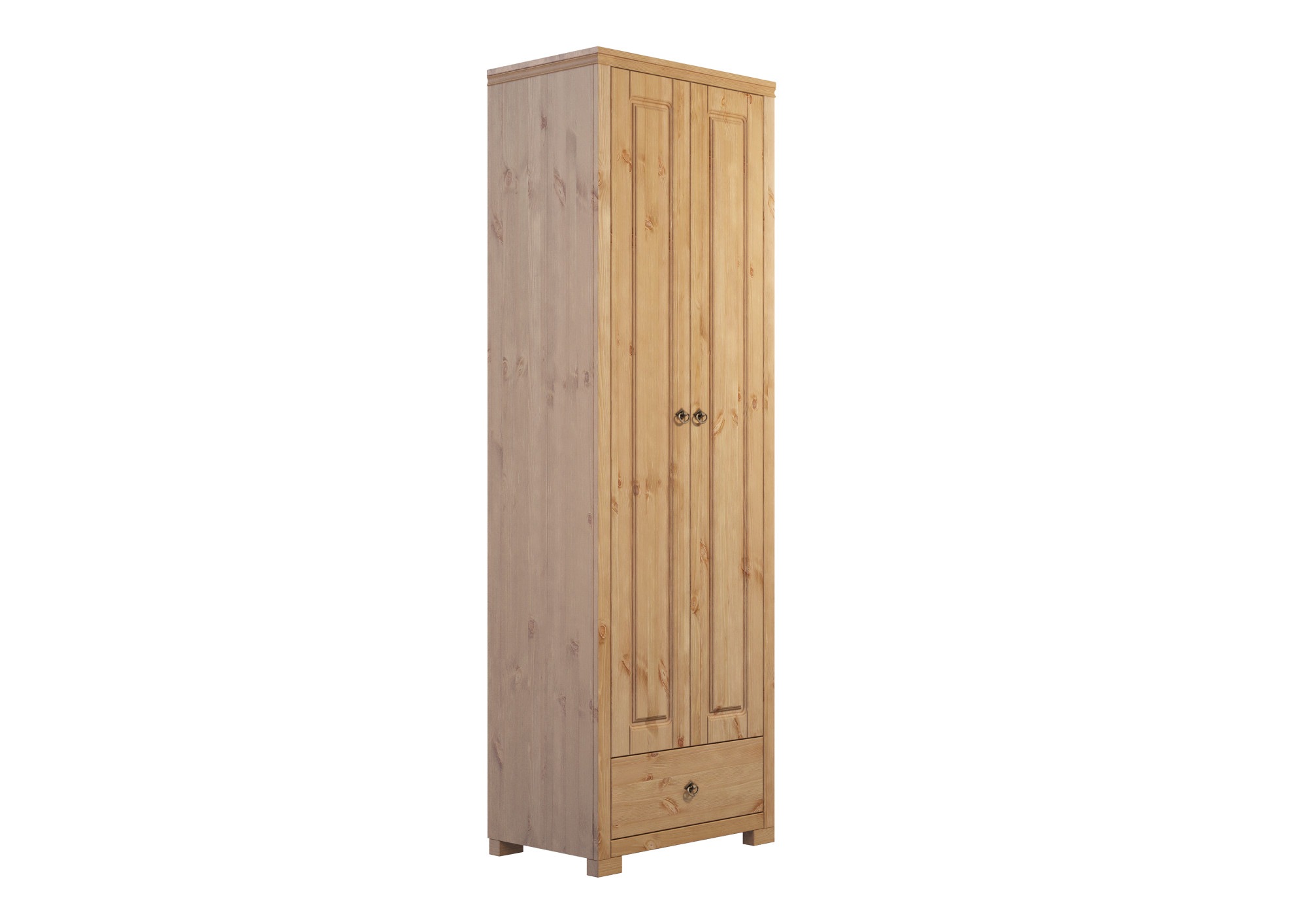 Home affaire Garderobenschrank »Gotland, Drehtürenschrank, Garderobe« aus massiver Kiefer, FSC®-zertifiziert, Höhe 193 cm