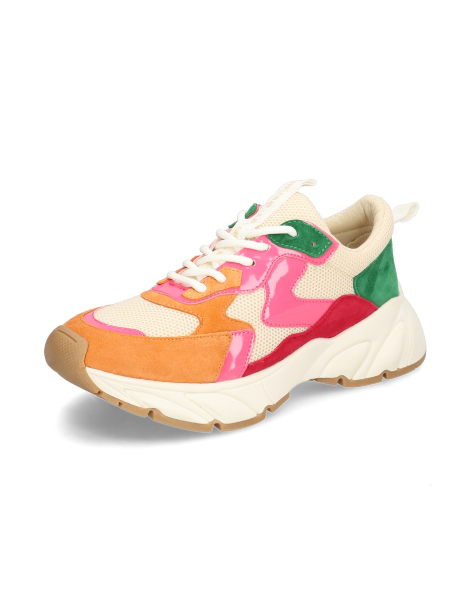 Lederkombination Sneaker